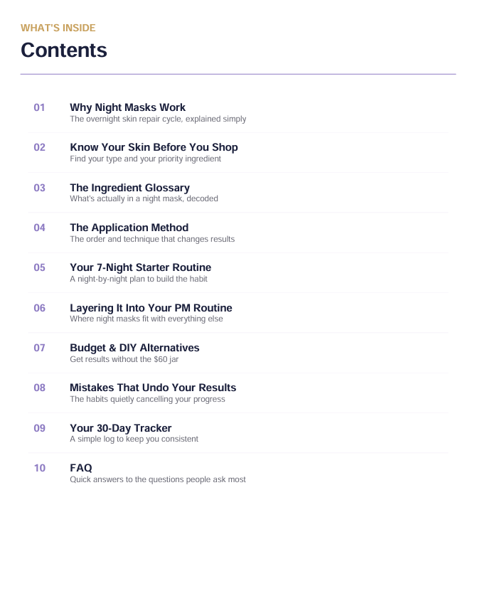 The Night Mask Method